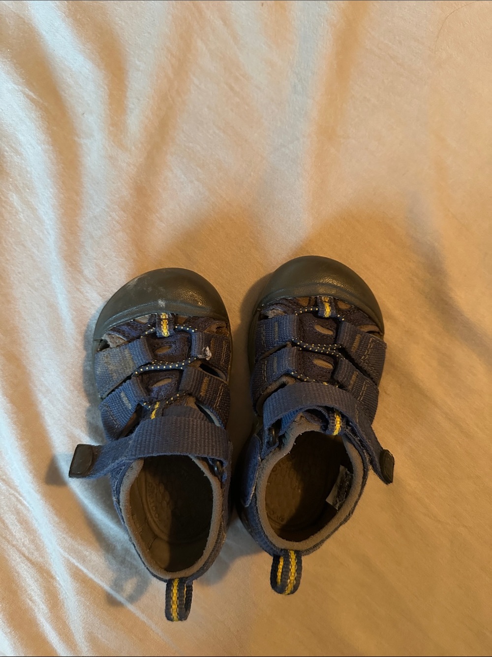 Kids Navy Blue Closed-Toe Sandals - Keens